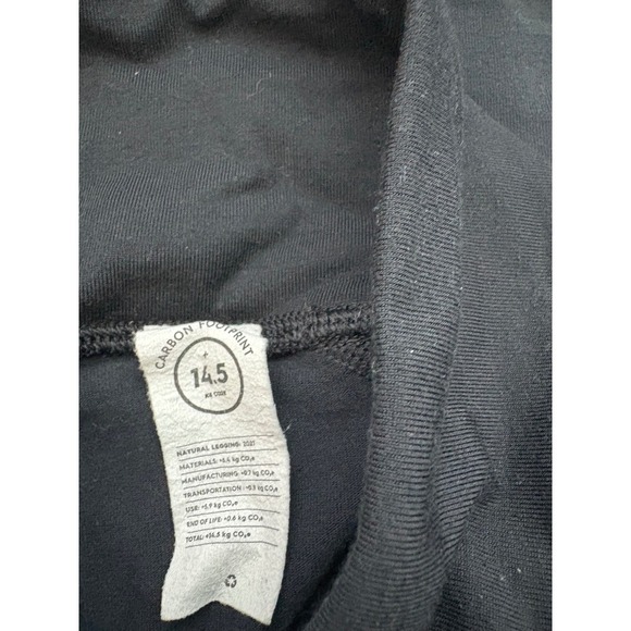 Allbirds High Waisted Leggings Yoga Workout Athletic Black Size S - Picture 6 of 9